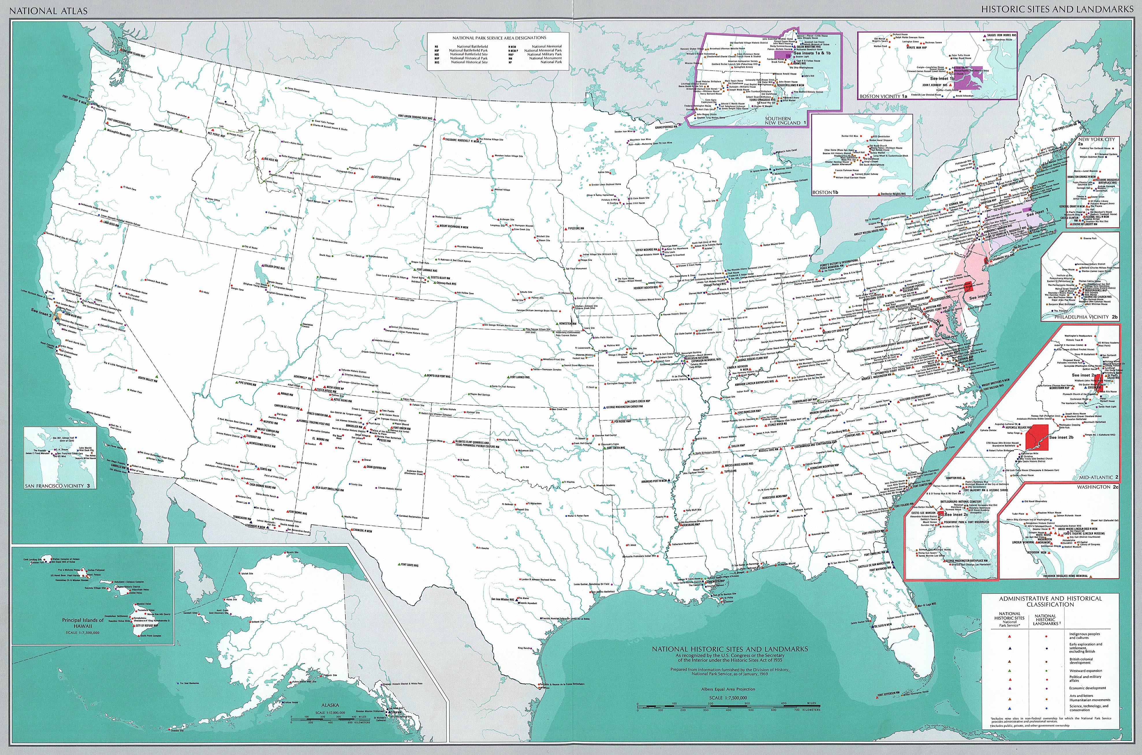 United States Map Landmarks