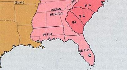 West Florida at Its Largest Extent: 1764-1783