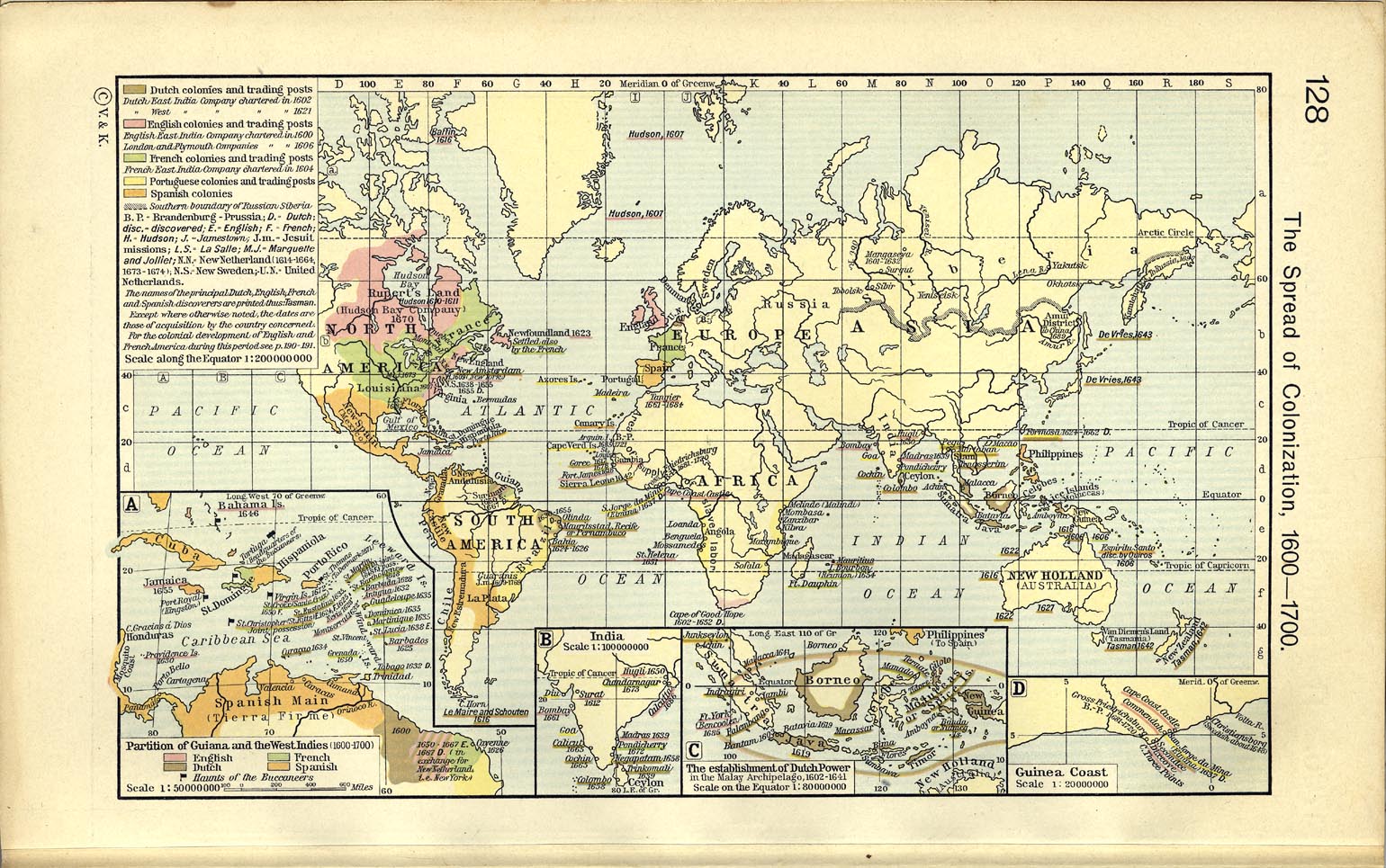 World Map 17th Century