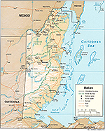 Map of Belize 2003