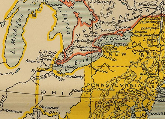 Fort Malden Map Location