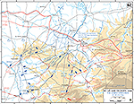 Normandy Invasion. Saint-L (St. Lo) and Vicinity. Operation Cobra, July 25-29, 1944.